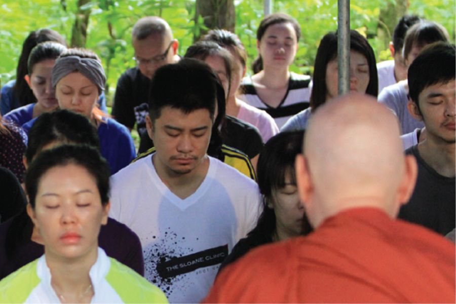 Meditation experience in Sri lanka