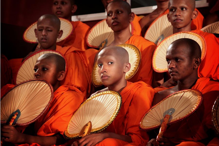 Buddhist monks