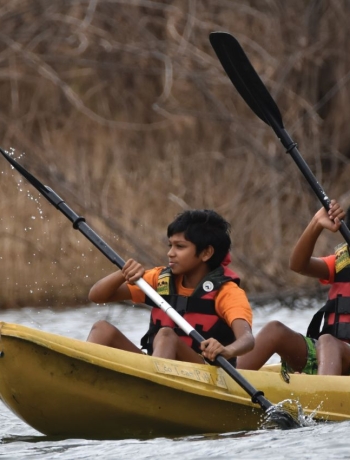 Canoeing in Samanalawewa